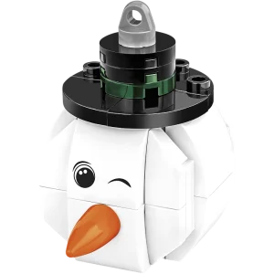 COBI 20012 Christbaumschmuck Schneemann | Weihnachtsanhänger