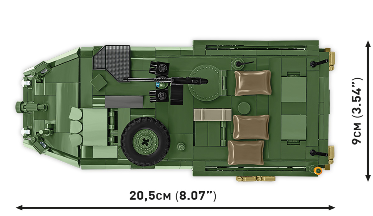 COBI 2635 Stryker M1126 ICV (1:35) | Radpanzer Bauset USA & UKR – Bild 9