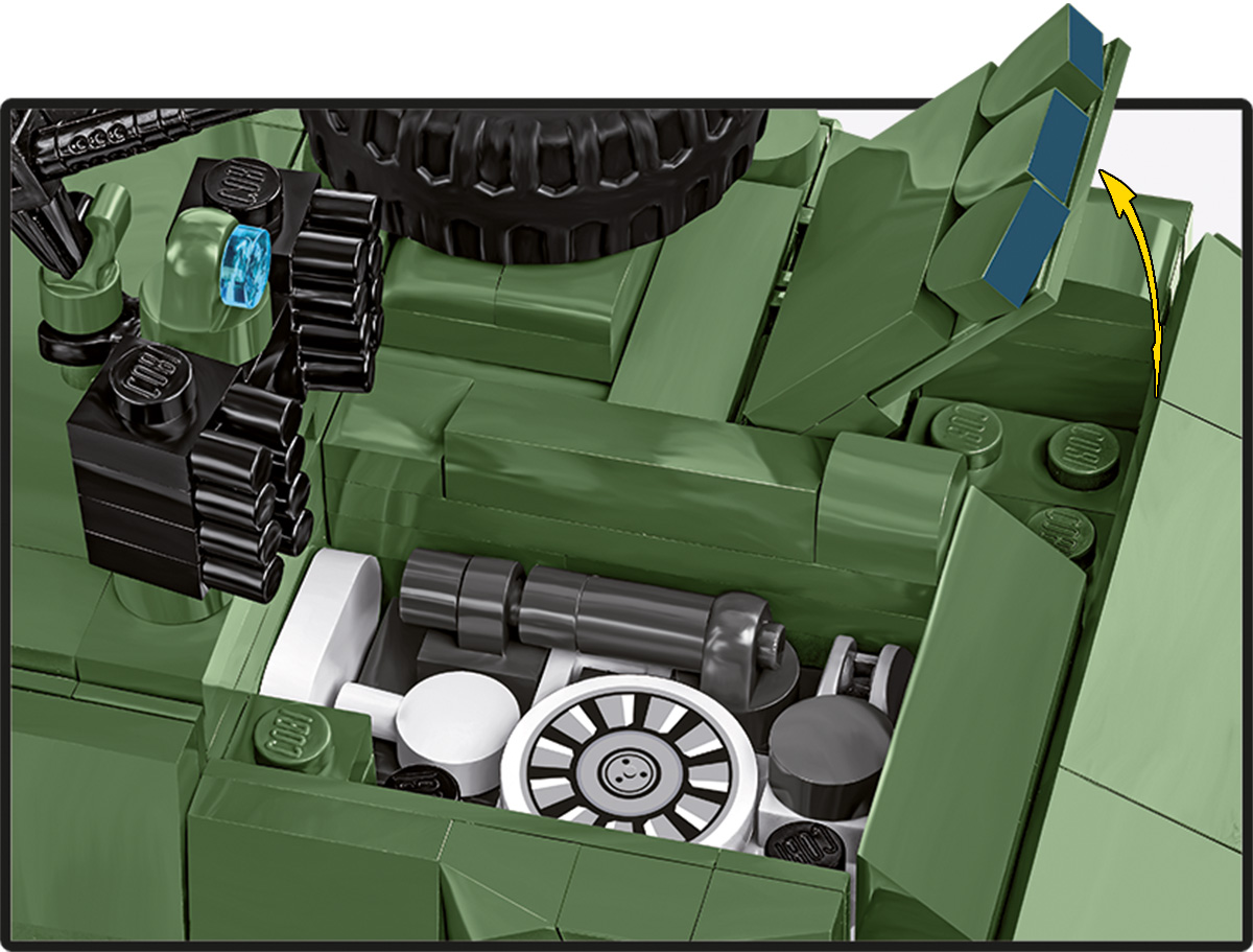 COBI 2635 Stryker M1126 ICV (1:35) | Radpanzer Bauset USA & UKR – Bild 8