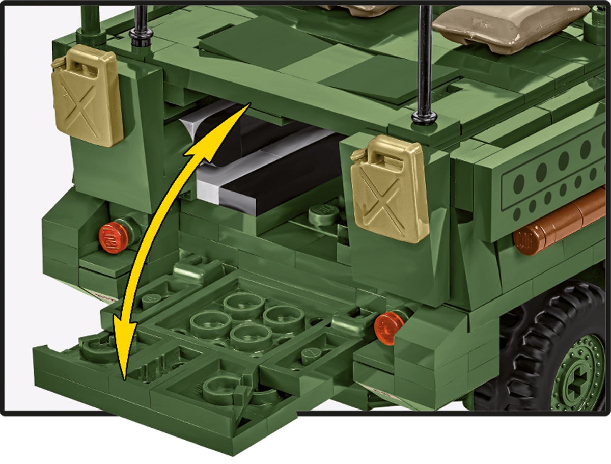 COBI 2635 Stryker M1126 ICV (1:35) | Radpanzer Bauset USA & UKR – Bild 7