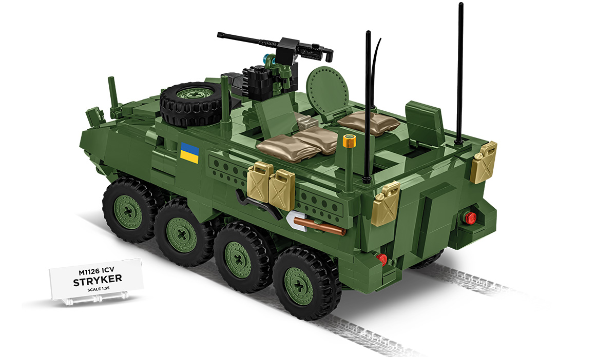 COBI 2635 Stryker M1126 ICV (1:35) | Radpanzer Bauset USA & UKR – Bild 5
