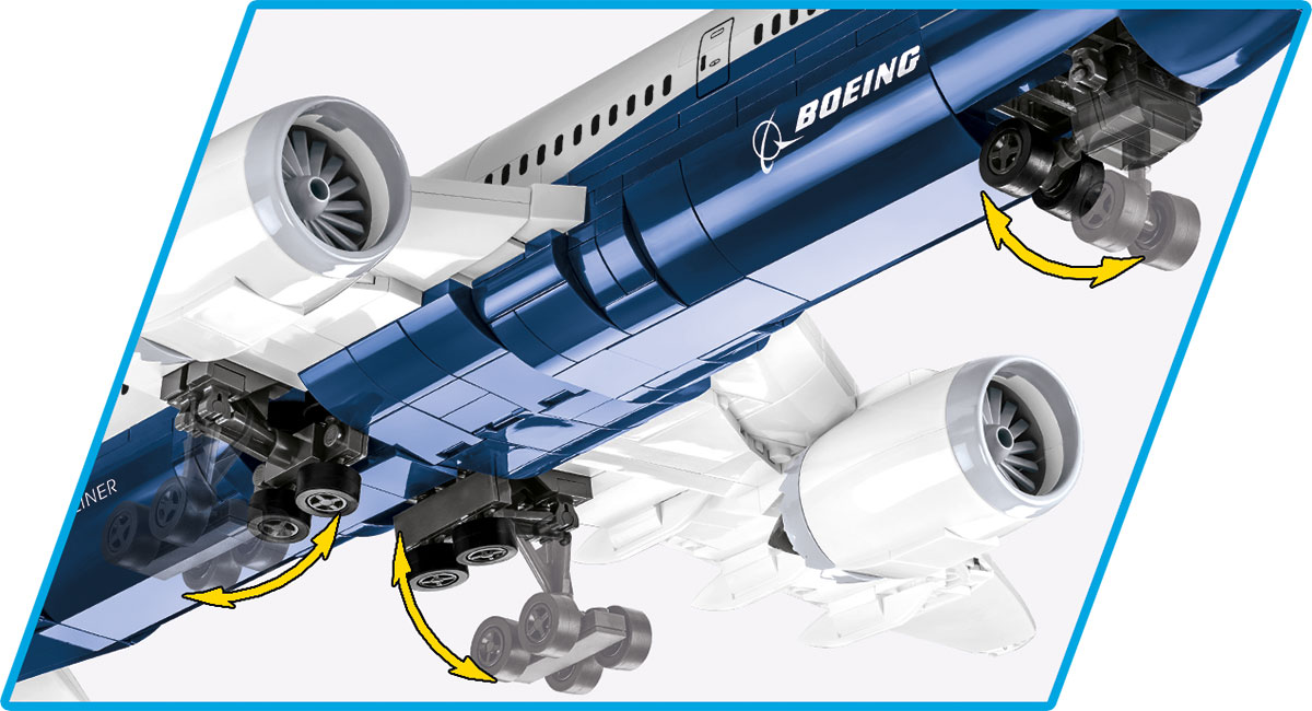 COBI 26603 Boeing™ 787™ Dreamliner™ (1:110) | Flugzeug Bauset – Bild 6