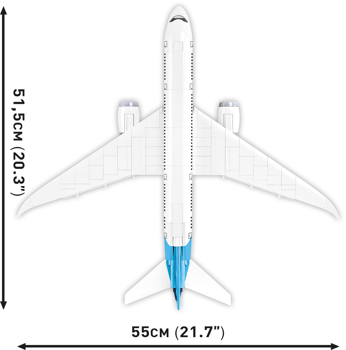 COBI 26603 Boeing™ 787™ Dreamliner™ (1:110) | Flugzeug Bauset – Bild 9