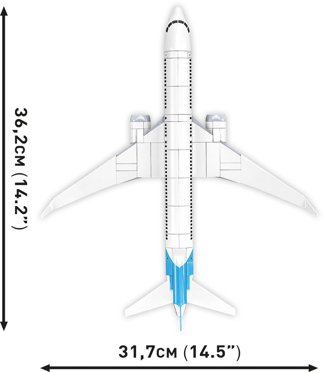 COBI 26608 Boeing™ 737™-8 (1:110) | Passagierflugzeug Bauset – Bild 9