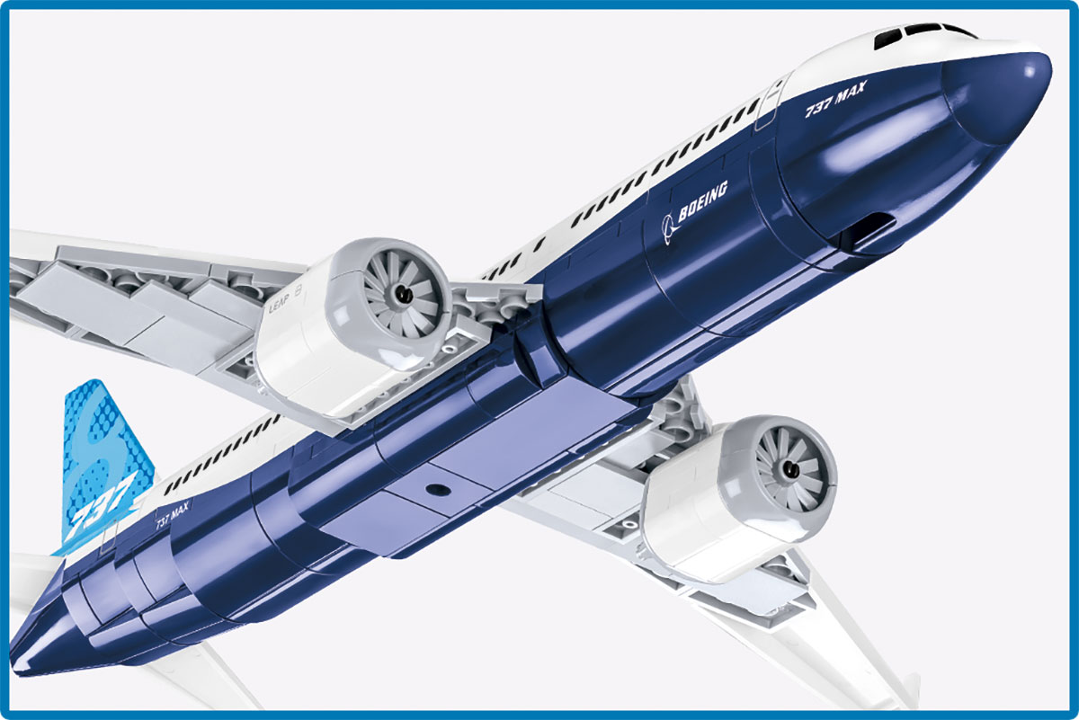 COBI 26608 Boeing™ 737™-8 (1:110) | Passagierflugzeug Bauset – Bild 7