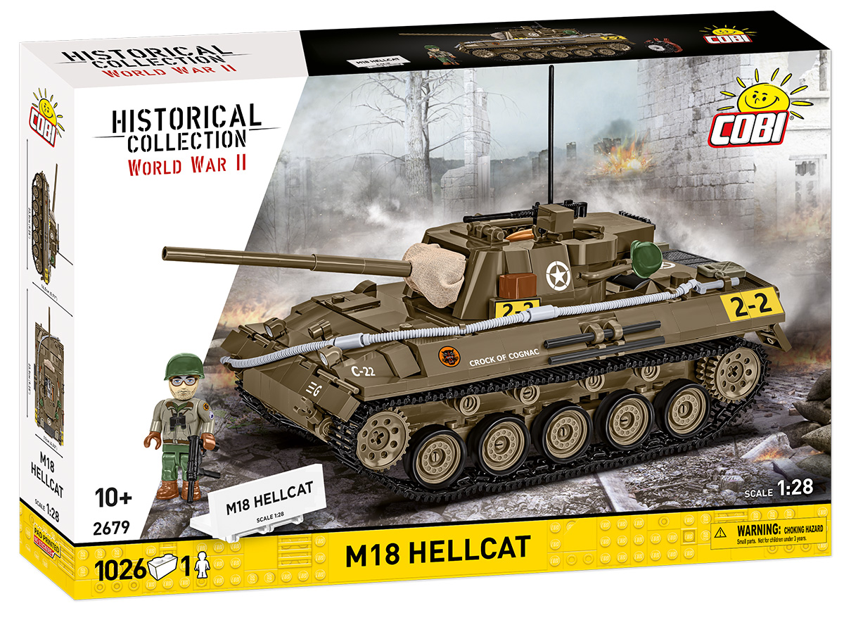 COBI 2679 M18 Hellcat (1:28) | US Jagdpanzer Bauset