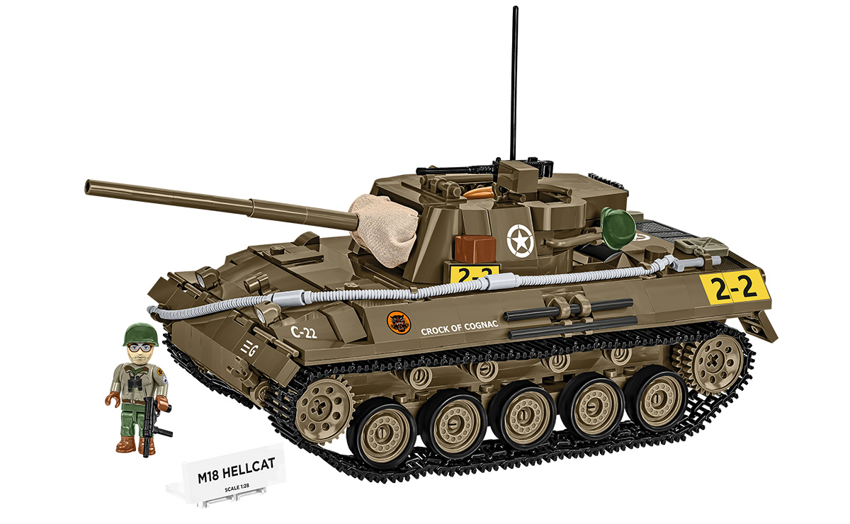 COBI 2679 M18 Hellcat (1:28) | US Jagdpanzer Bauset – Bild 3