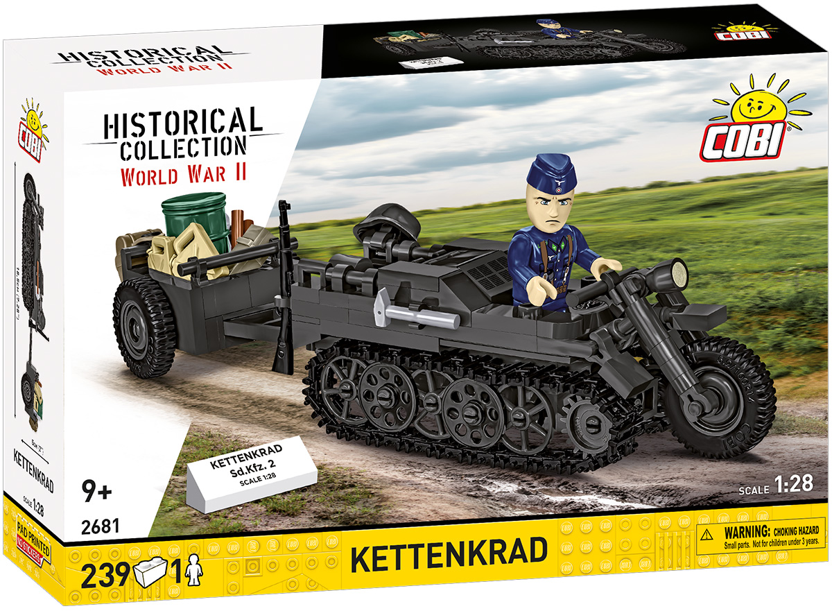 COBI 2681 Sd.Kfz. 2 Kettenkrad (1:28) | Wehrmacht Bauset