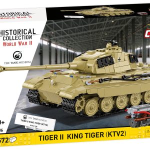 COBI 2686 Tiger II Königstiger KTV2 (1:28) | The Tank Museum