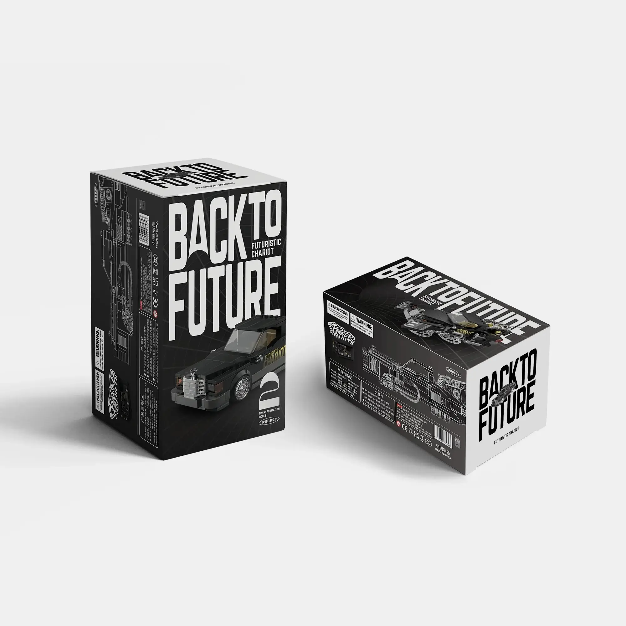 Happy Build PB8827 Futuristic Chariot (1:32) | Sci-Fi Auto Vitrine – Bild 7