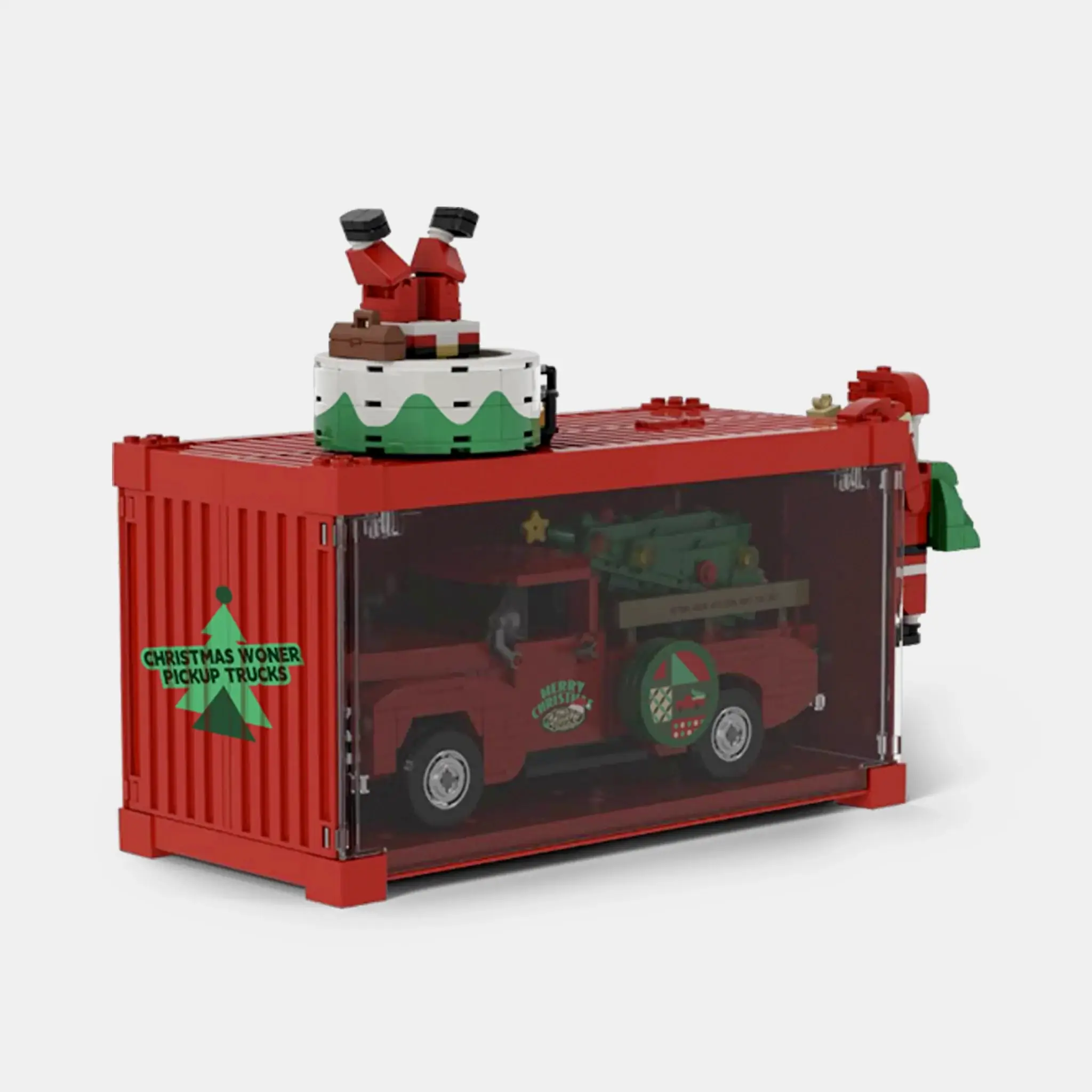 Happy Build PB8849 Weihnachtstruck | Festliche Klemmbausteine – Bild 3
