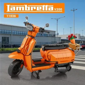 Reobrix 11036 Retro Scooter Orange | Lambretta V200 Bauset