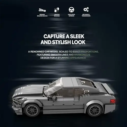 Reobrix 815 Sportwagen Coupé 2 | Auto Bauset – Bild 5