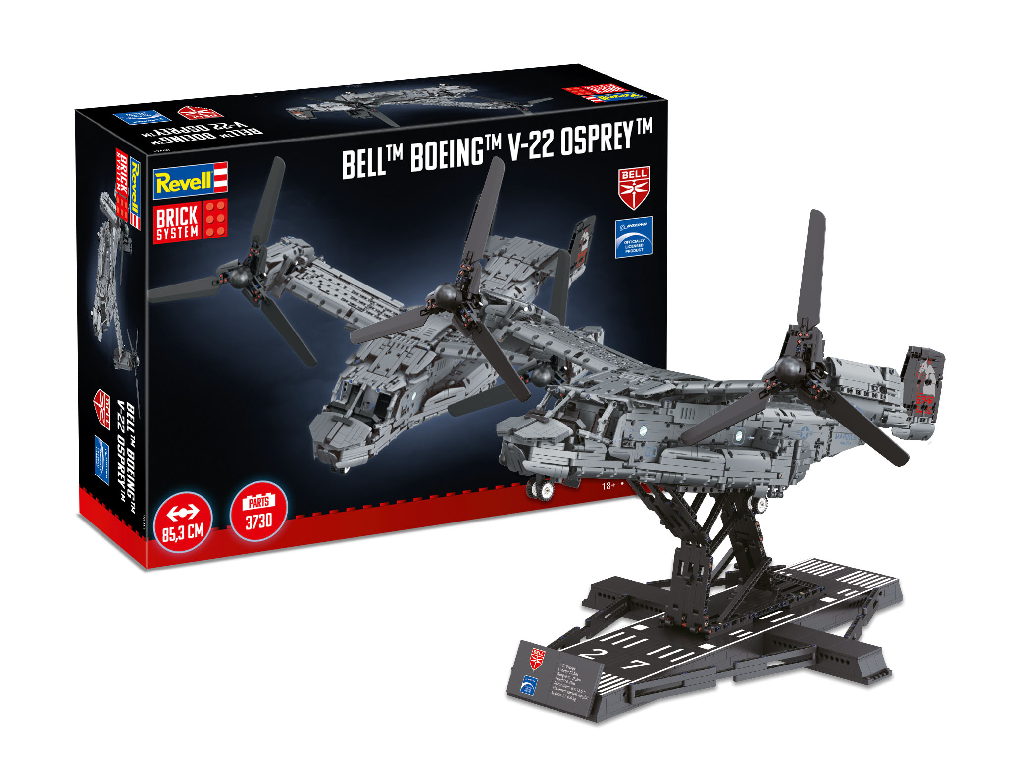 Revell Bricks V-22 Osprey | Kipprotor Flugzeug