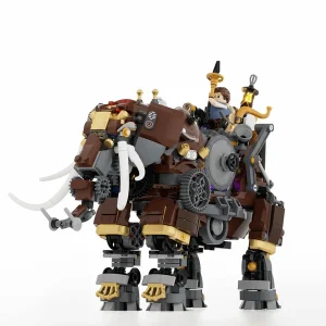 Lumibricks 11014 Steamphant | Steampunk Elefant LED Bauset