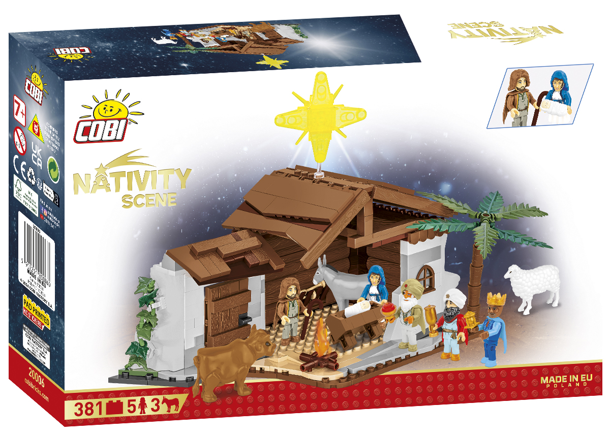 COBI 20006 Nativity Scene Weihnachtskrippe | Bauset
