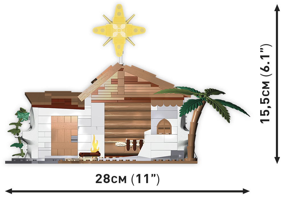 COBI 20006 Nativity Scene Weihnachtskrippe | Bauset – Bild 4