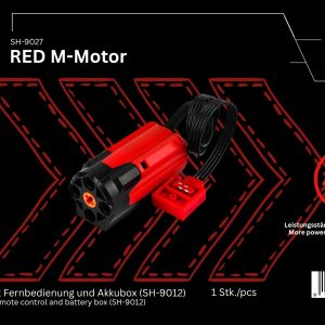 Stone Heap SH-9027 RED M-Motor | Starker Technik Motor