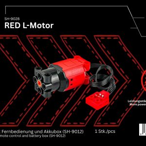Stone Heap SH-9028 RED L-Motor | Kraftvoller Technik Motor